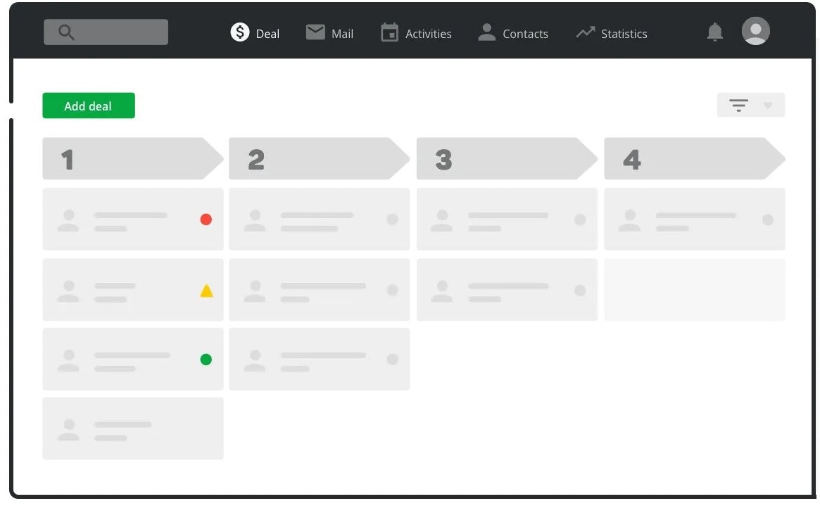 Pipedrive UI